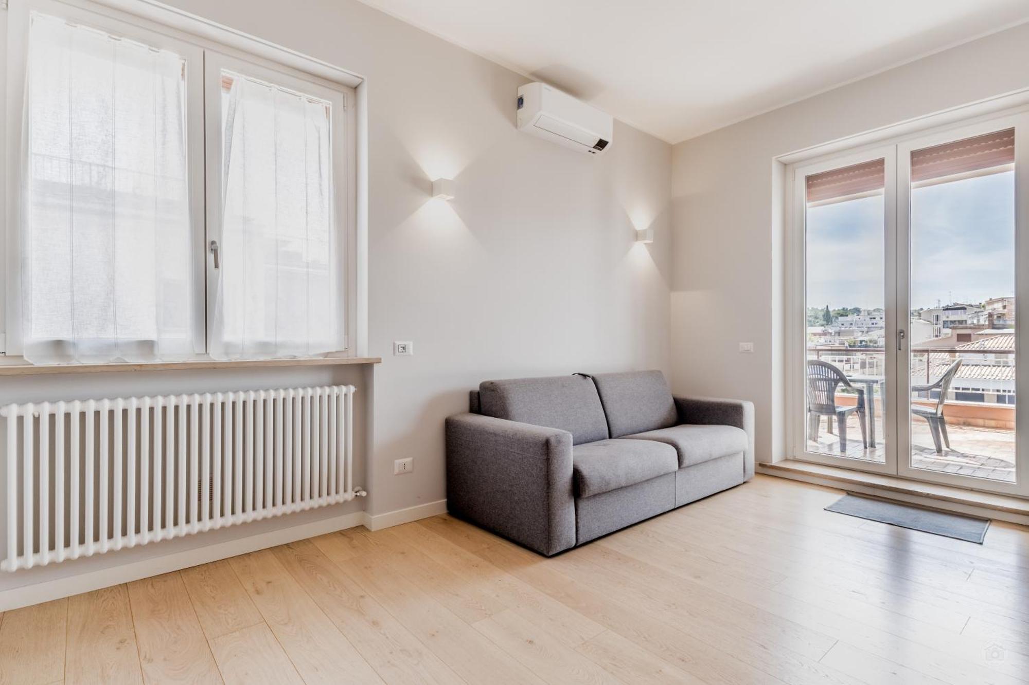 L'Attico Con Terrazza In Corso Francia Apartment Rome Luaran gambar