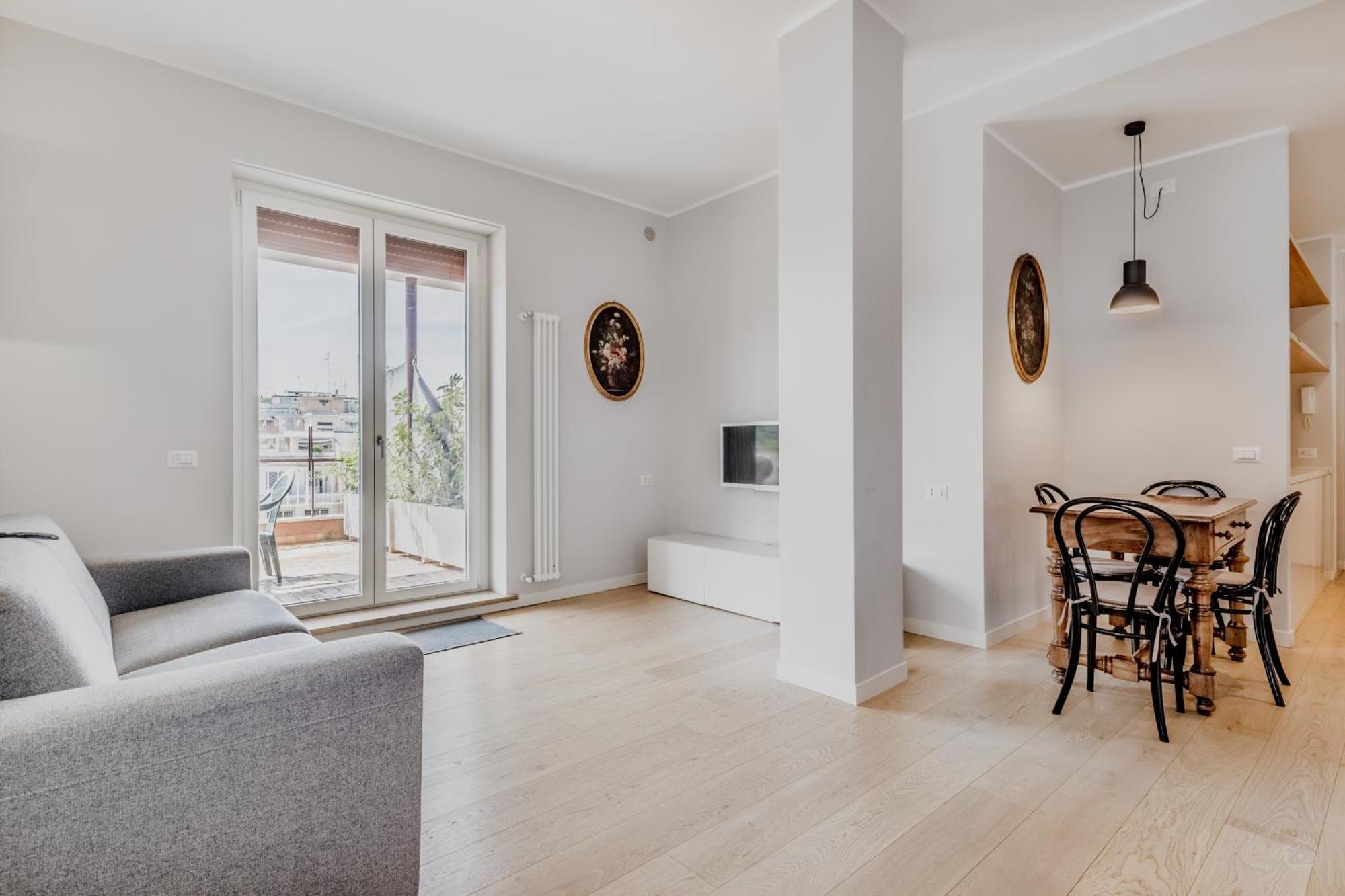 L'Attico Con Terrazza In Corso Francia Apartment Rome Luaran gambar